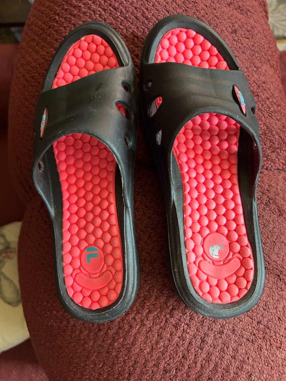 FILA RUBBER SANDLES SLIDES - Picture 3 of 4